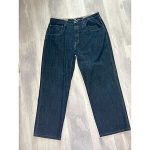 Marithe + Francois Girbaud Straight Leg Dark Wash Jeans Men's Size 40/34